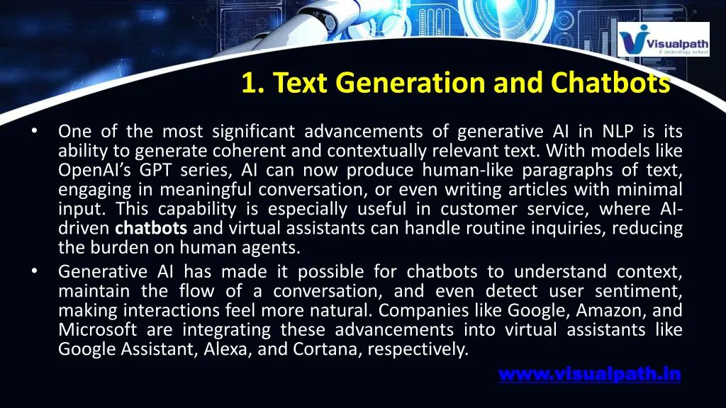 1 text generation and chatbots