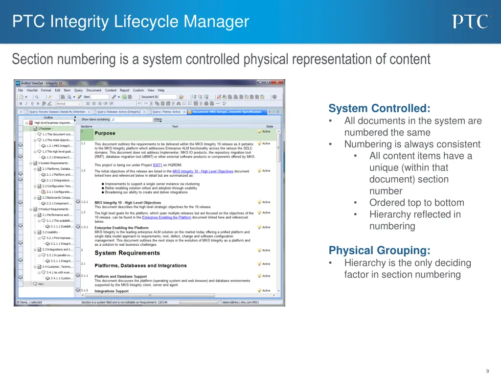 ptc integrity lifecycle manager