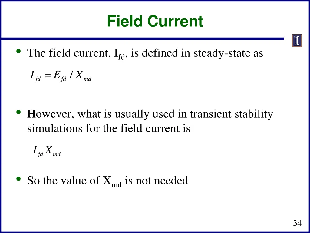 field current