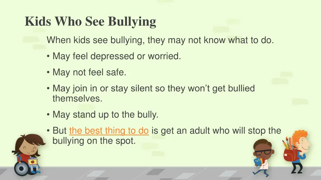 kids who see bullying