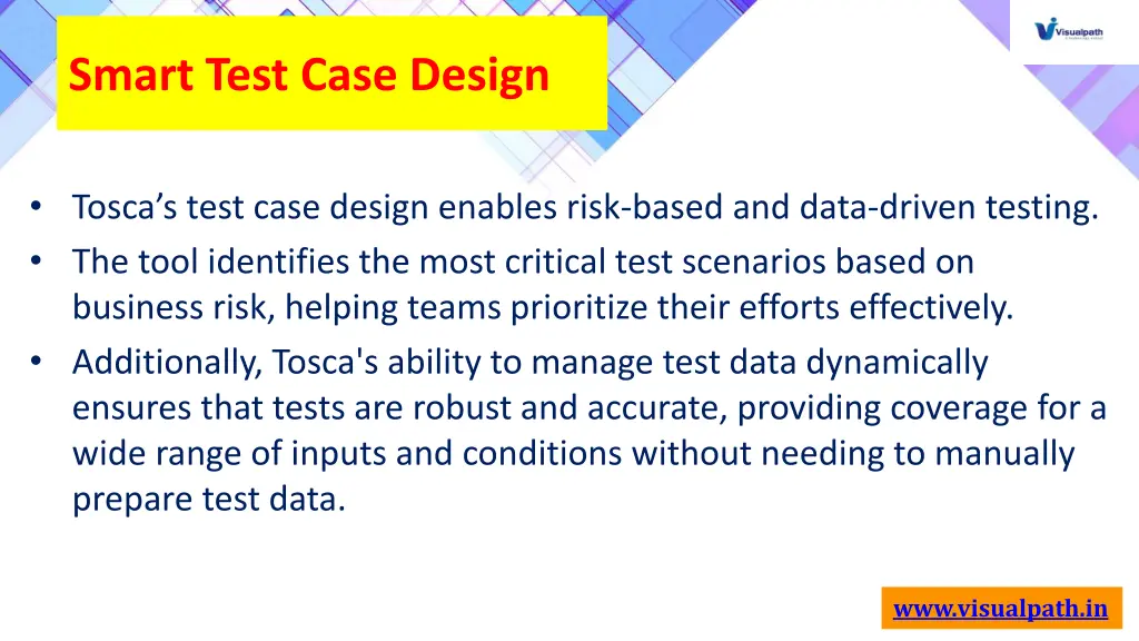 smart test case design