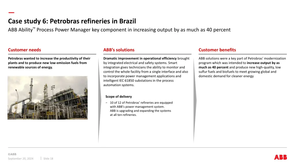 case study 6 petrobras refineries in brazil