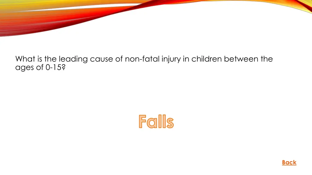 what is the leading cause of non fatal injury