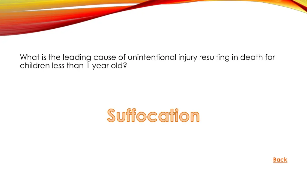 what is the leading cause of unintentional injury 1