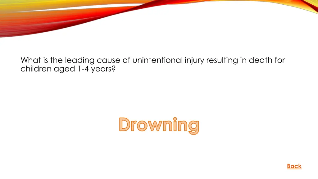 what is the leading cause of unintentional injury 2