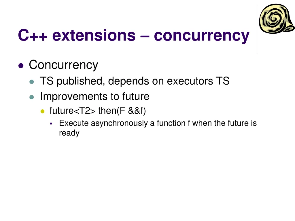 c extensions concurrency