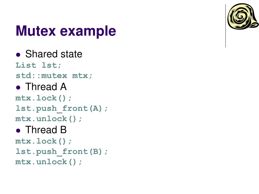 mutex example