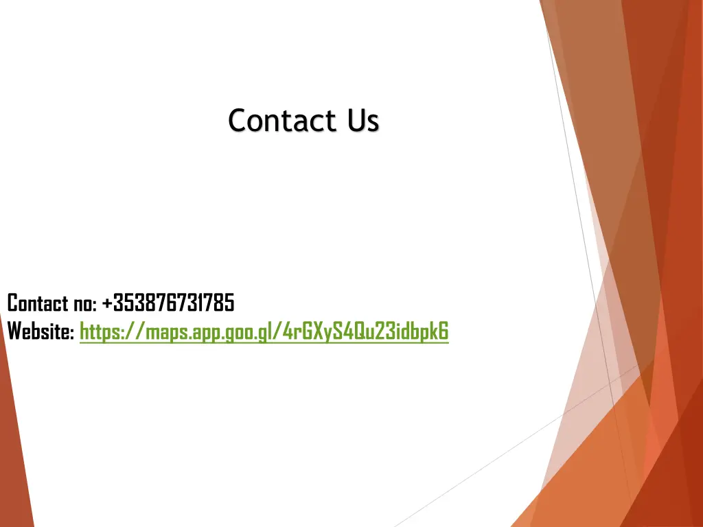 contact us