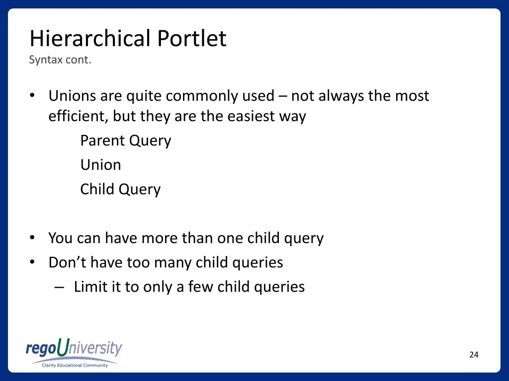 hierarchical portlet 1