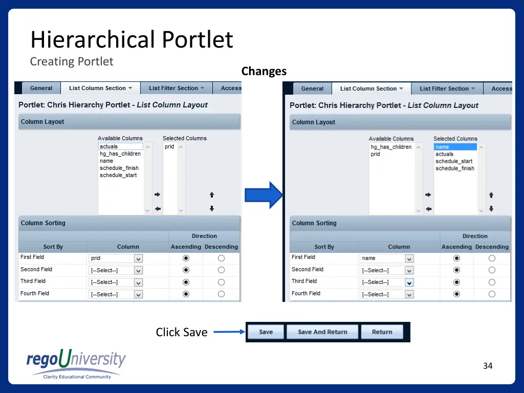 hierarchical portlet 11