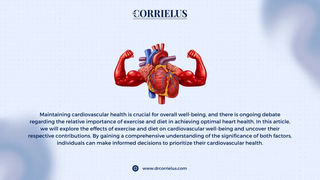 maintaining cardiovascular health is crucial