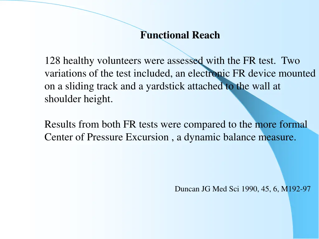 functional reach 2