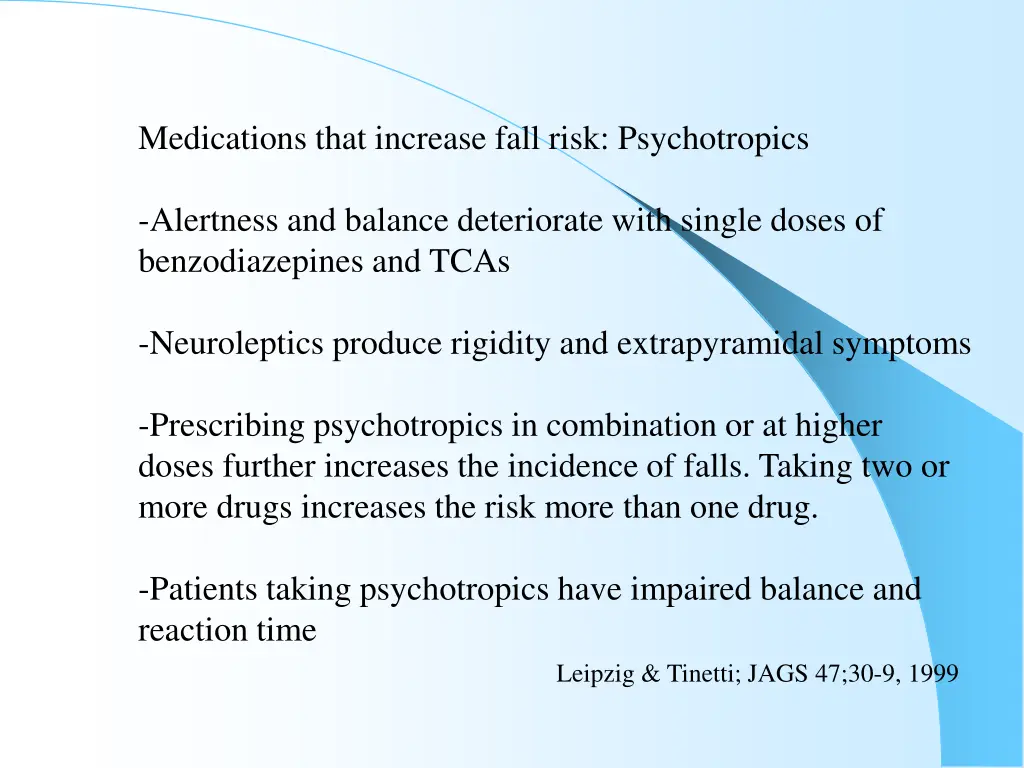 medications that increase fall risk psychotropics 1