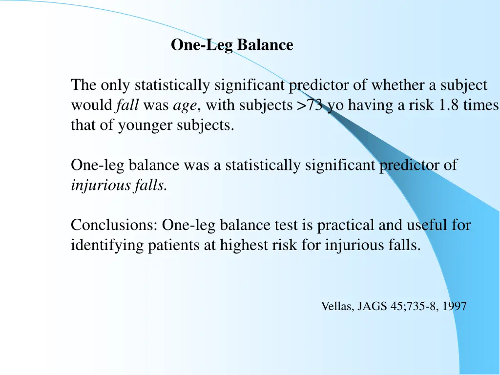 one leg balance 1