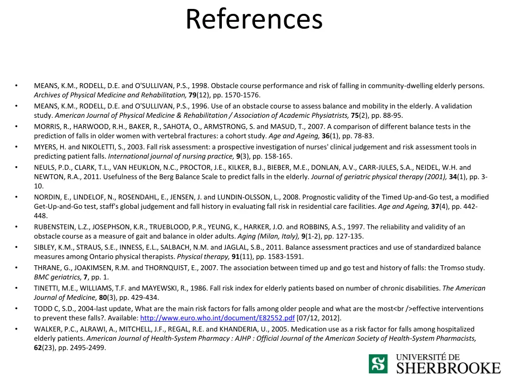 references