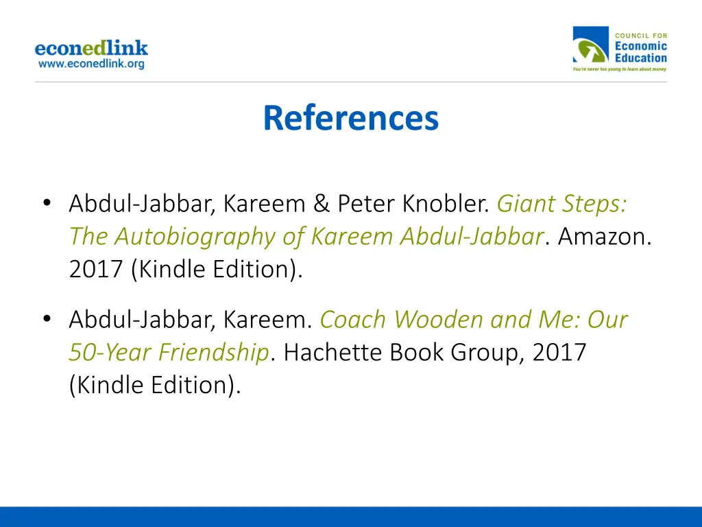 references