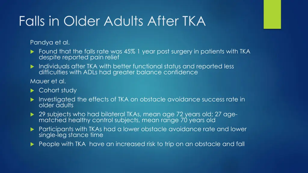 falls in older adults after tka 1