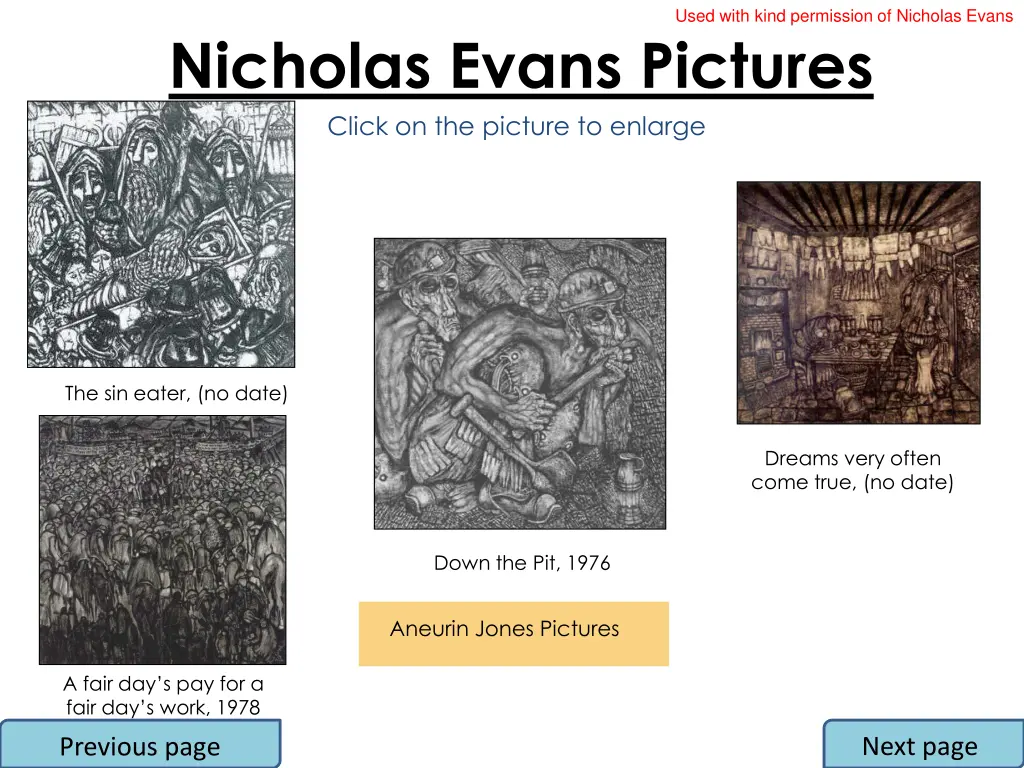 used with kind permission of nicholas evans