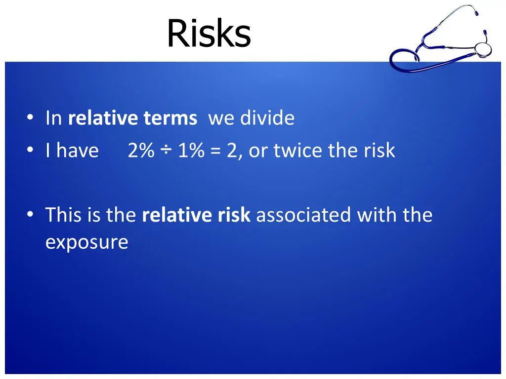 risks 1