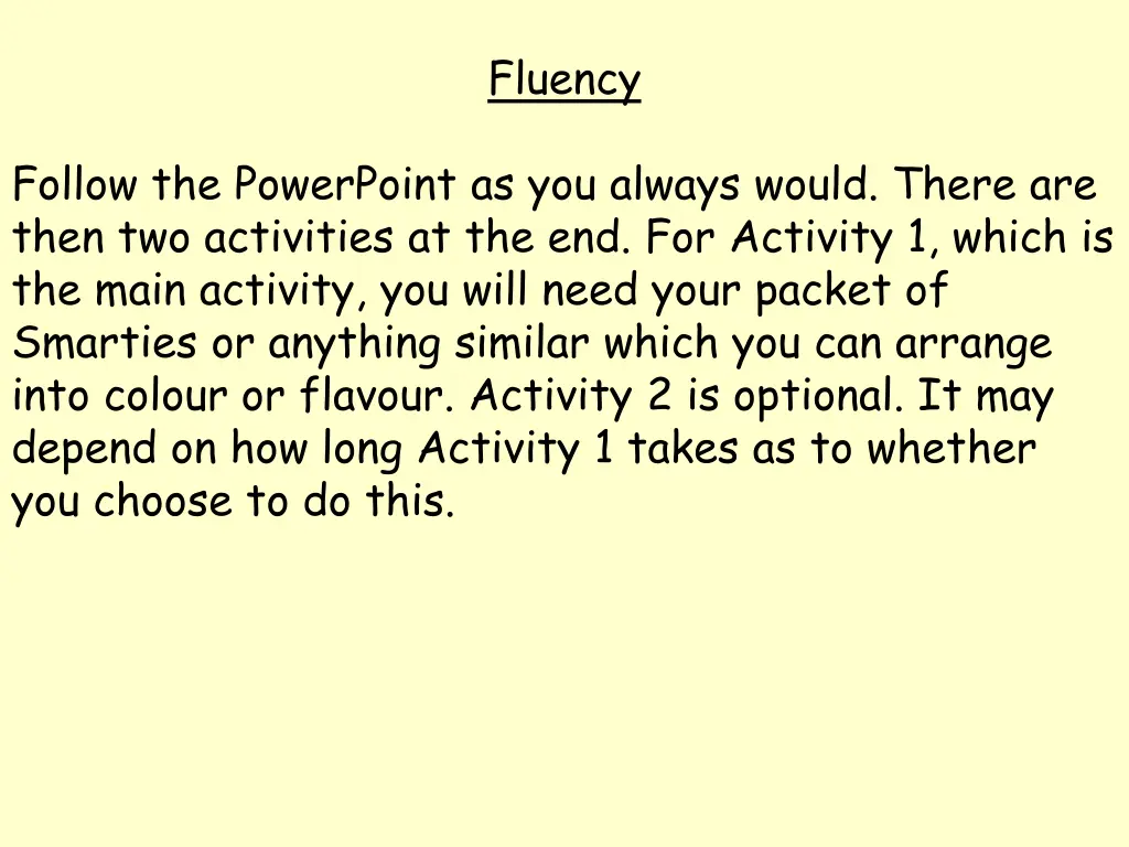 fluency