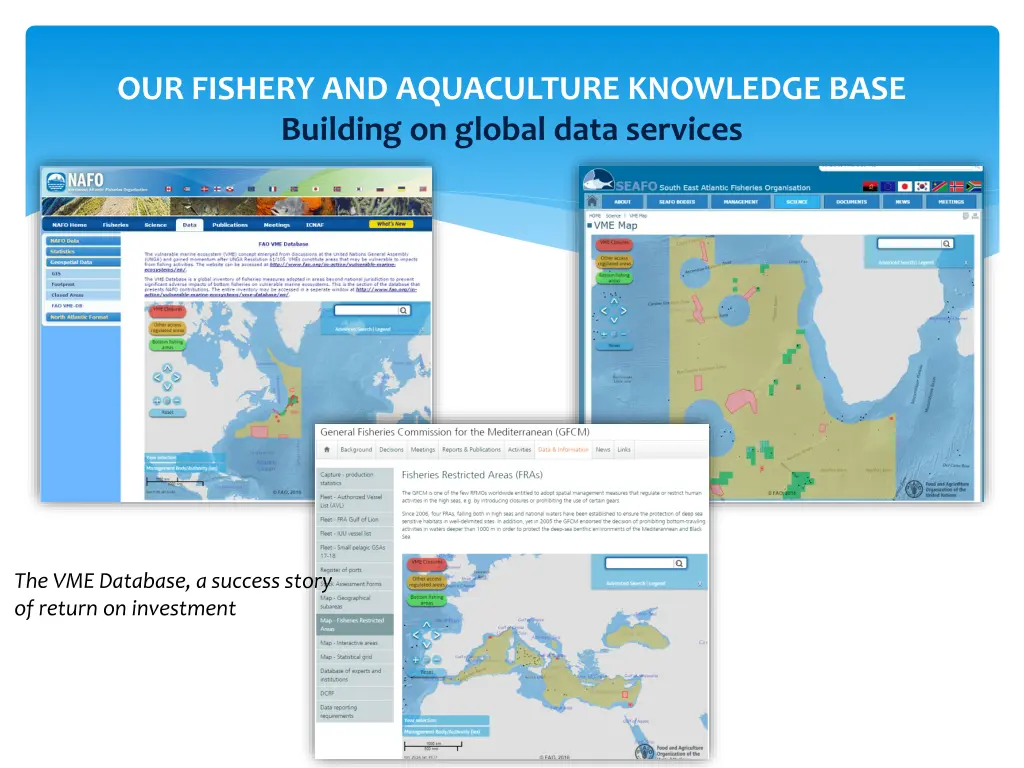 our fishery and aquaculture knowledge base 9