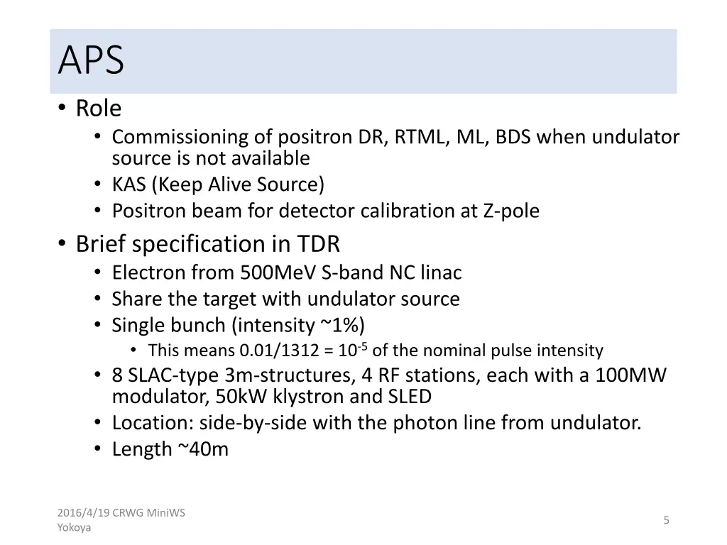 aps role