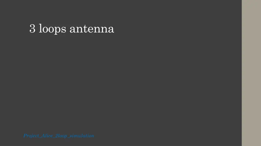 3 loops antenna