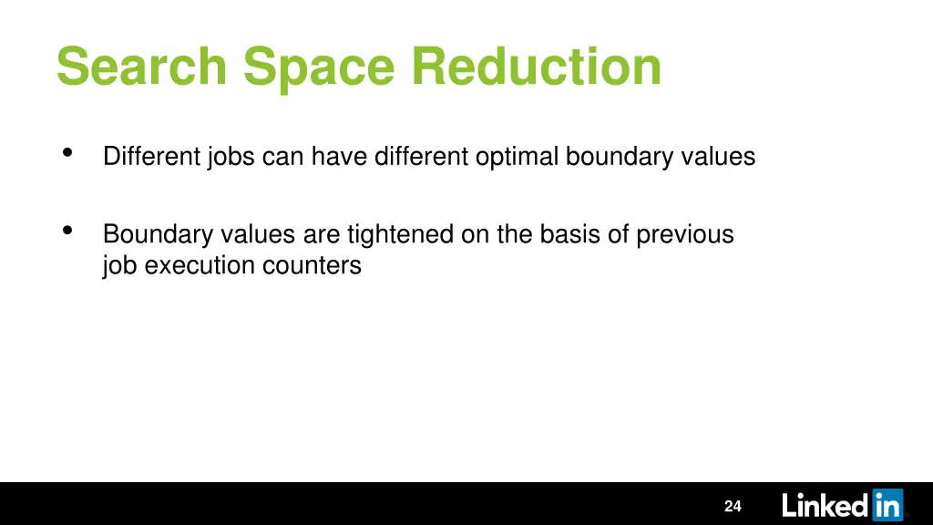 search space reduction 1