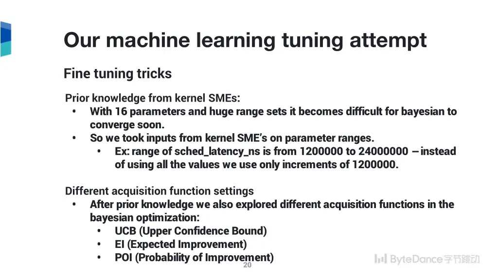 our machine learning tuning attempt 5