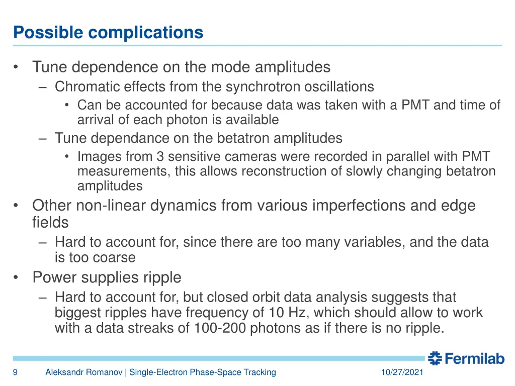 possible complications