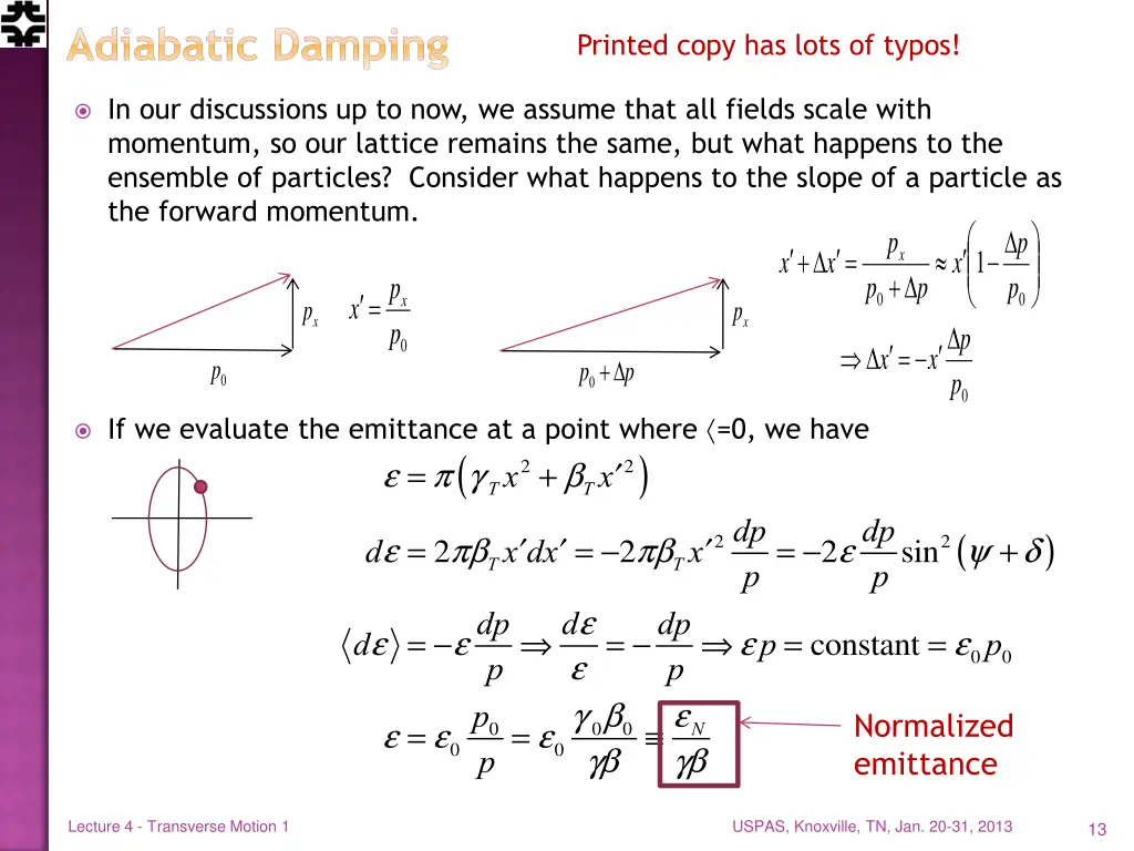 adiabatic damping