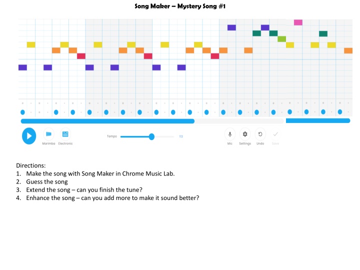 song maker mystery song 1