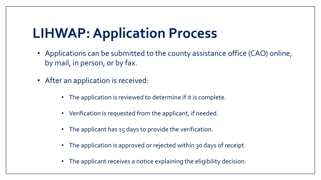 lihwap application process