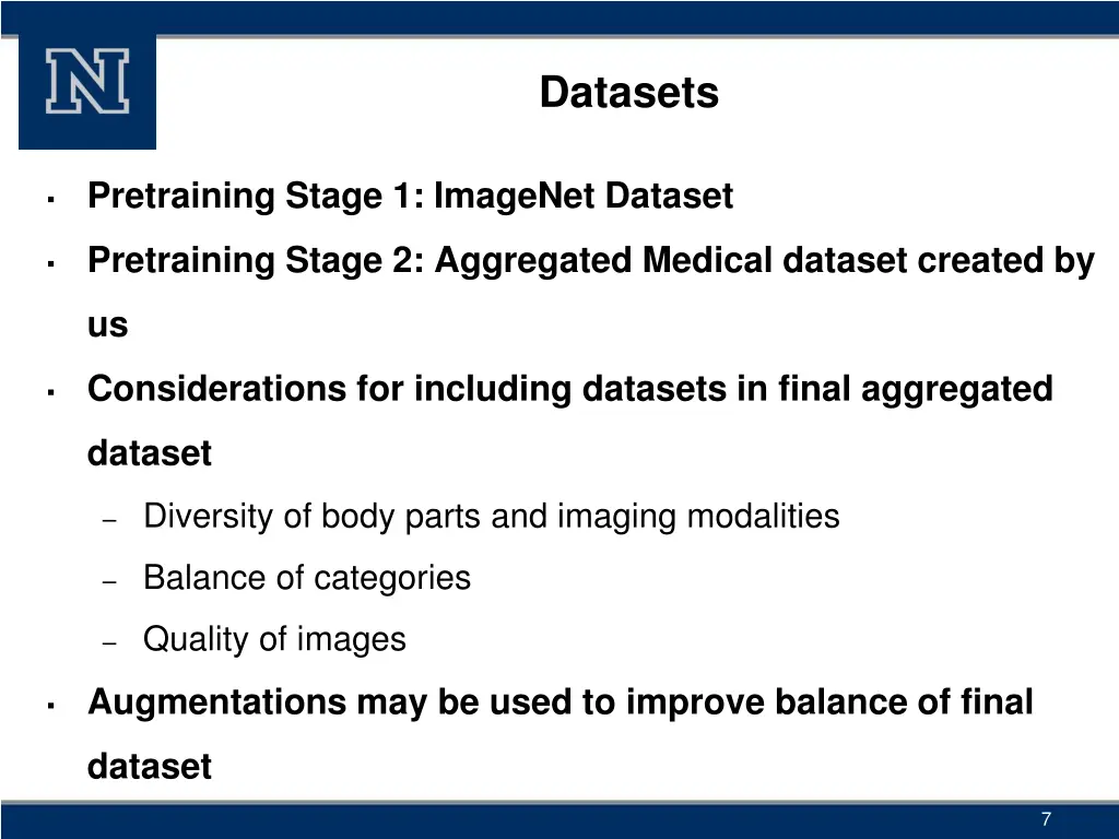 datasets