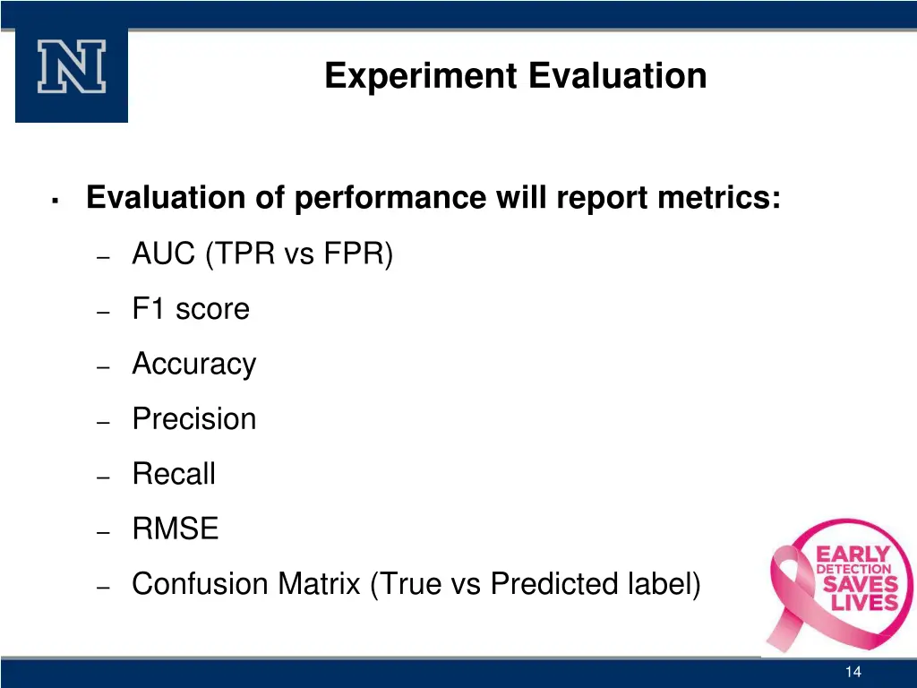 experiment evaluation