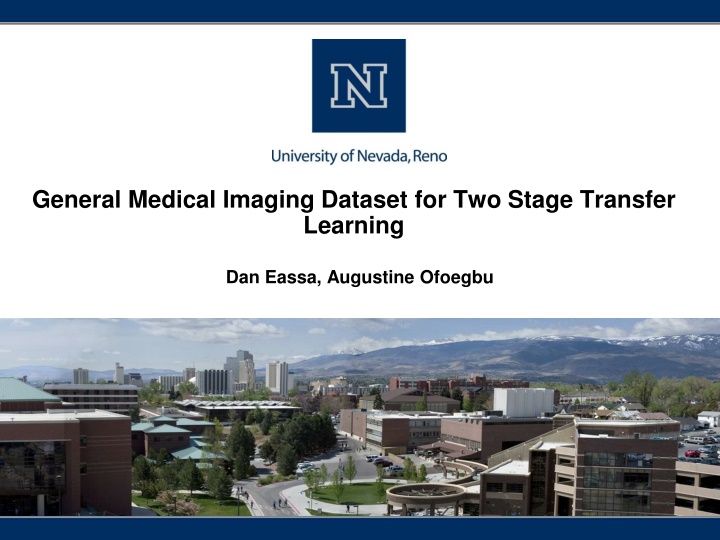 general medical imaging dataset for two stage