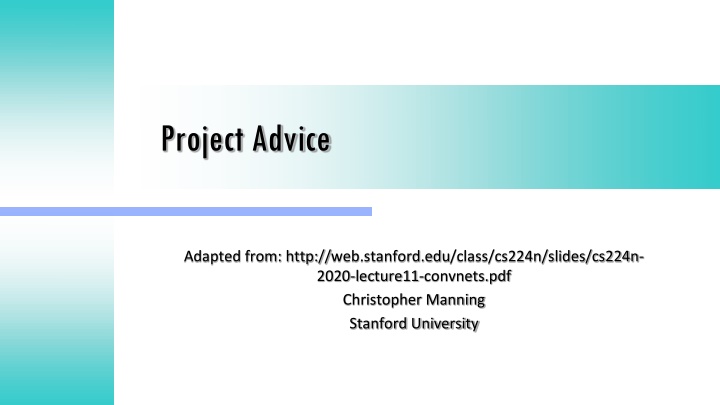 project advice