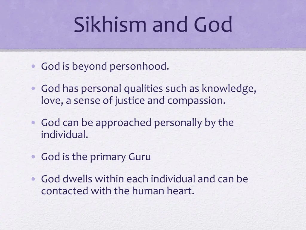 sikhism and god