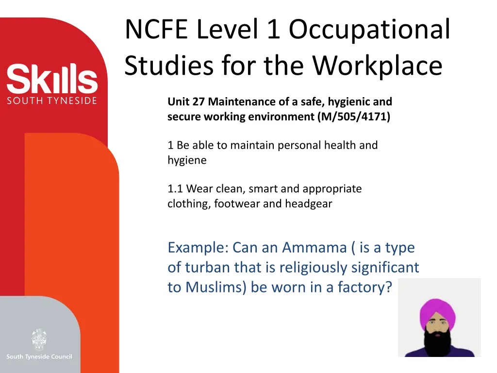 ncfe level 1 occupational studies