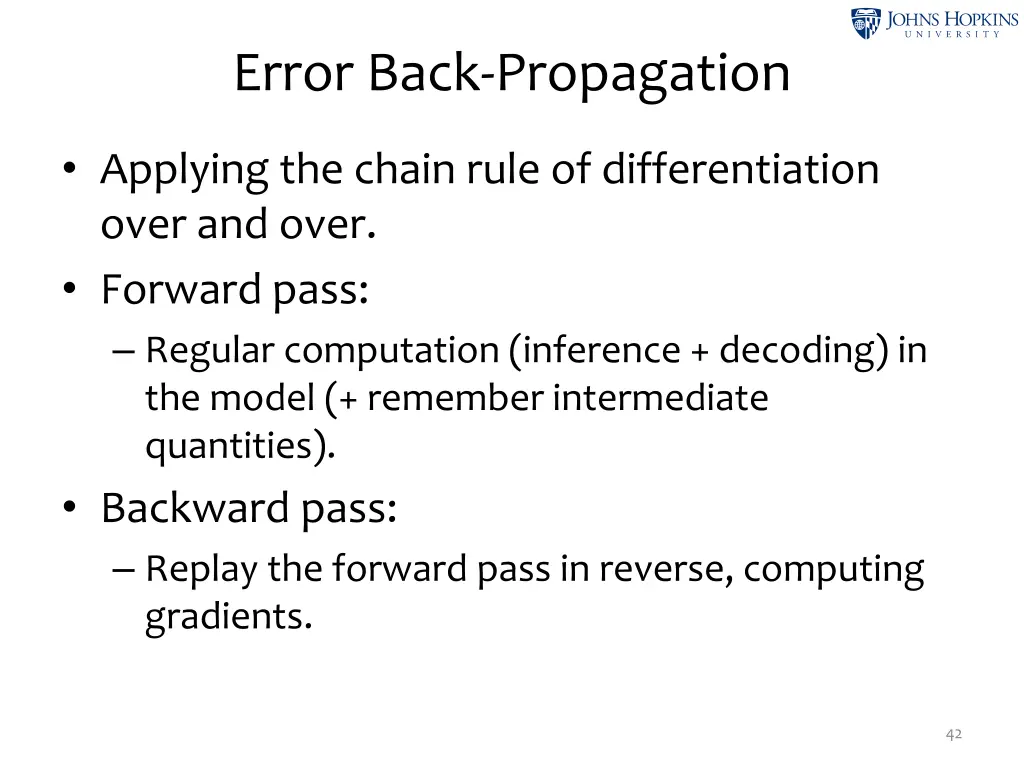 error back propagation 10