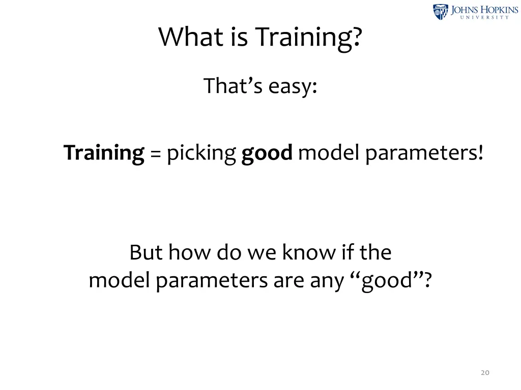 what is training