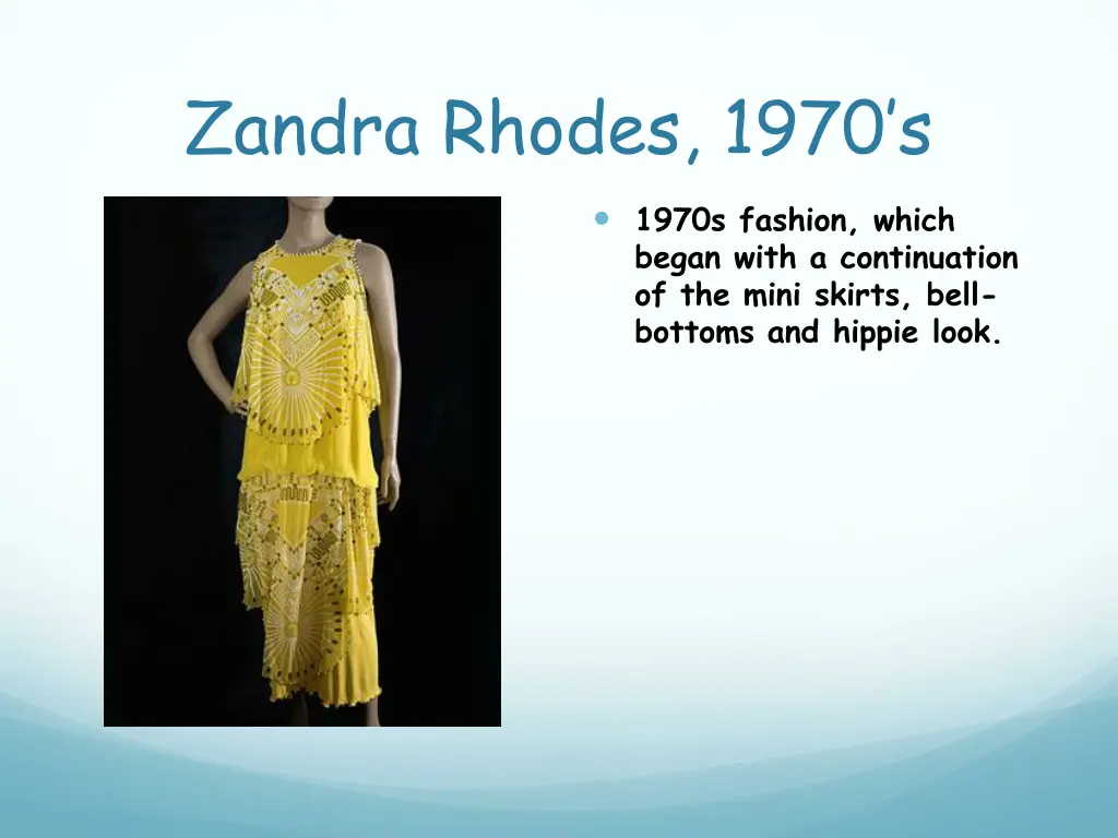 zandra rhodes 1970 s