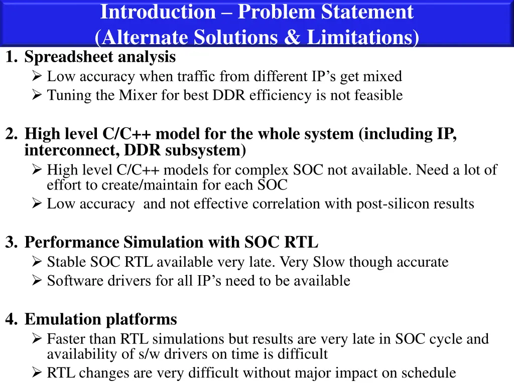 introduction problem statement alternate