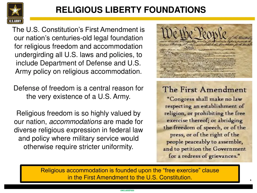 religious liberty foundations