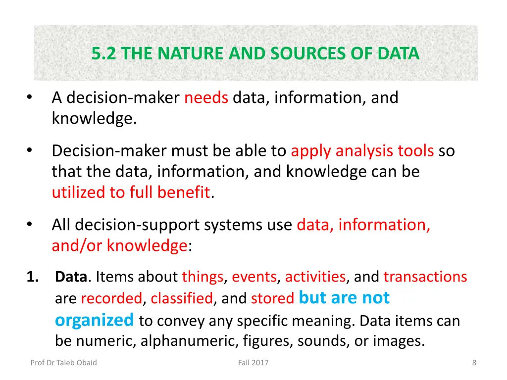 5 2 the nature and sources of data