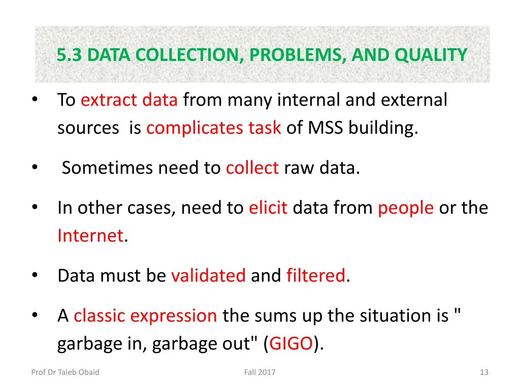 5 3 data collection problems and quality