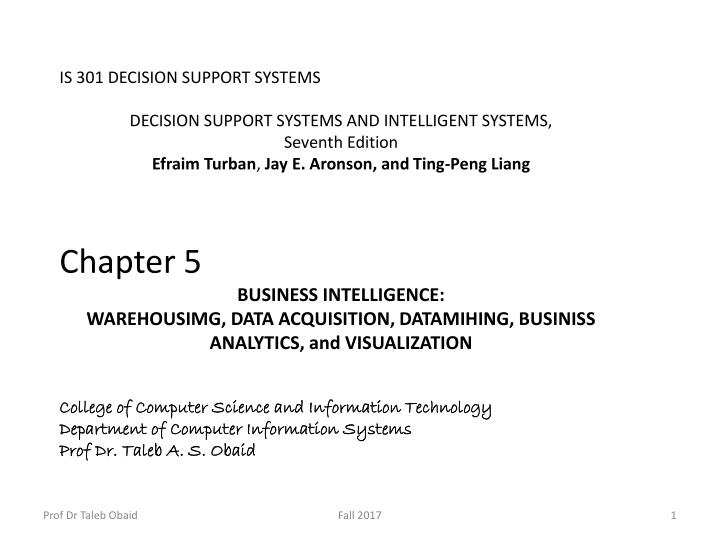 is 301 decision support systems