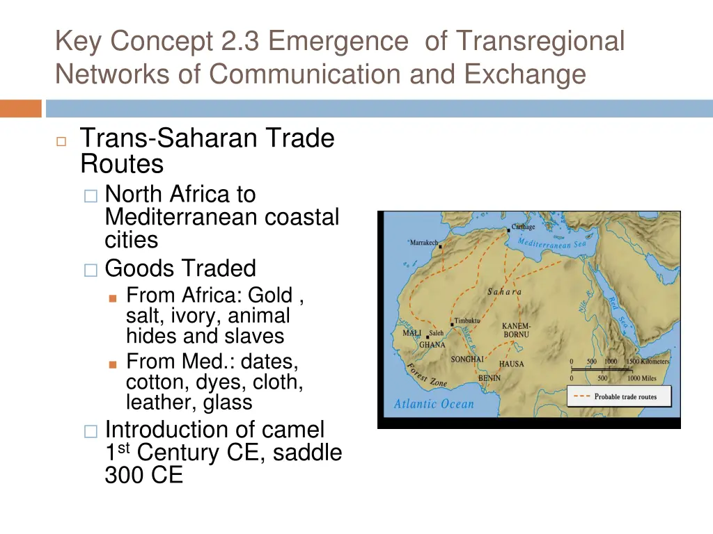 key concept 2 3 emergence of transregional 2