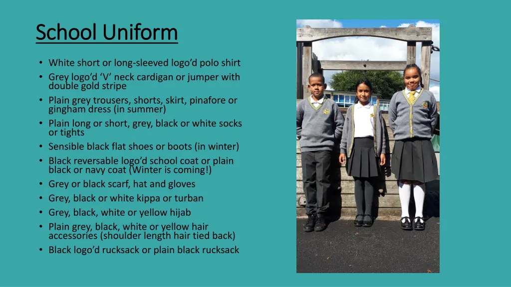 school uniform school uniform