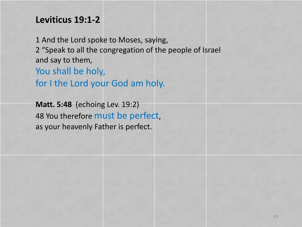 leviticus 19 1 2